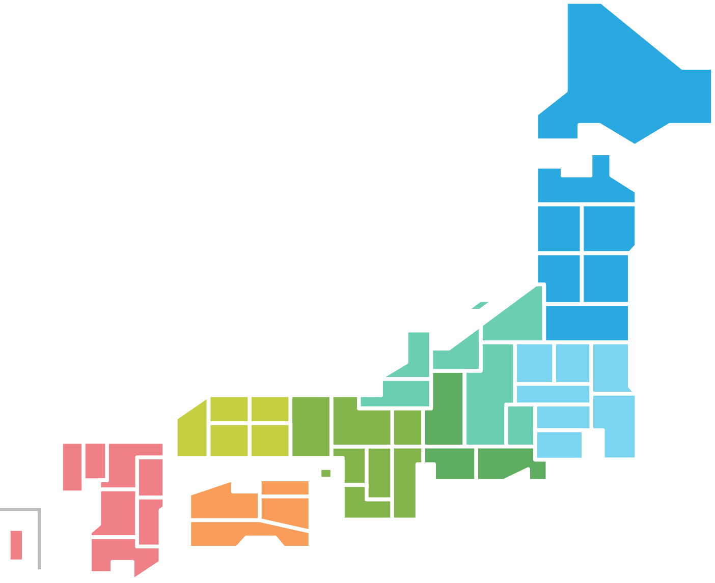 日本地図